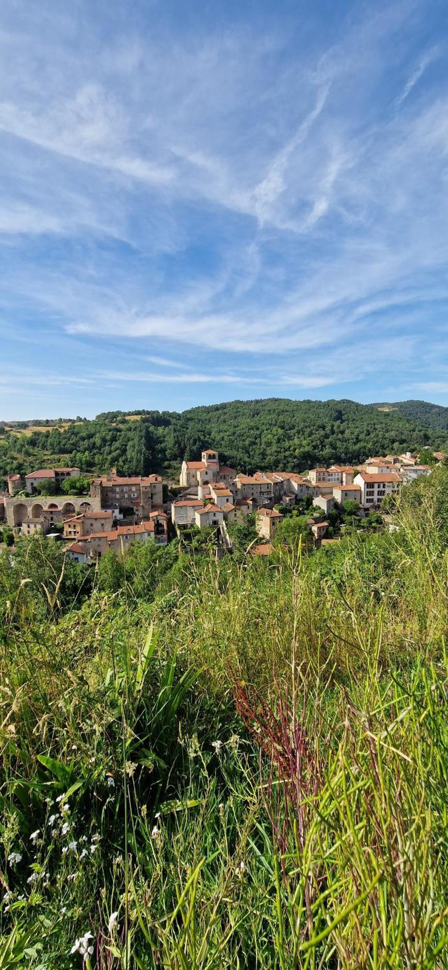 La Maison Du Vigneron Auzon Bagian luar foto